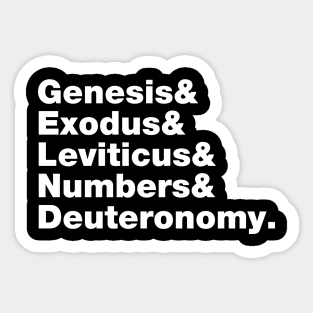 Torah (Pentateuch) Sticker